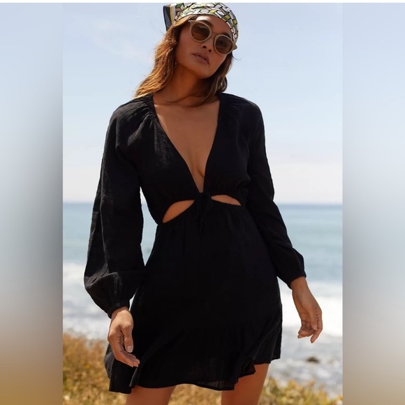 L*Space Black Mini Dress - Picture 5 of 10